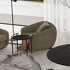 Кресло Lunar с вращающимся механизмом отделка ткань кат. 5 от MOD INTERIORS, MDI.ACH.SL.273, 3-я фотография мини